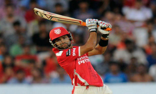 Manan Vohra smashed 47 off 20 balls to power Kings XI Punjab to a thumping start in the chase of 205 against Sunrisers Hyderabad. Photo: BCCI Manan Vohra smashed 47 off 20 balls to power Kings XI Punjab to a thumping start in the chase of 205 against Sunrisers Hyderabad. Photo: BCCI